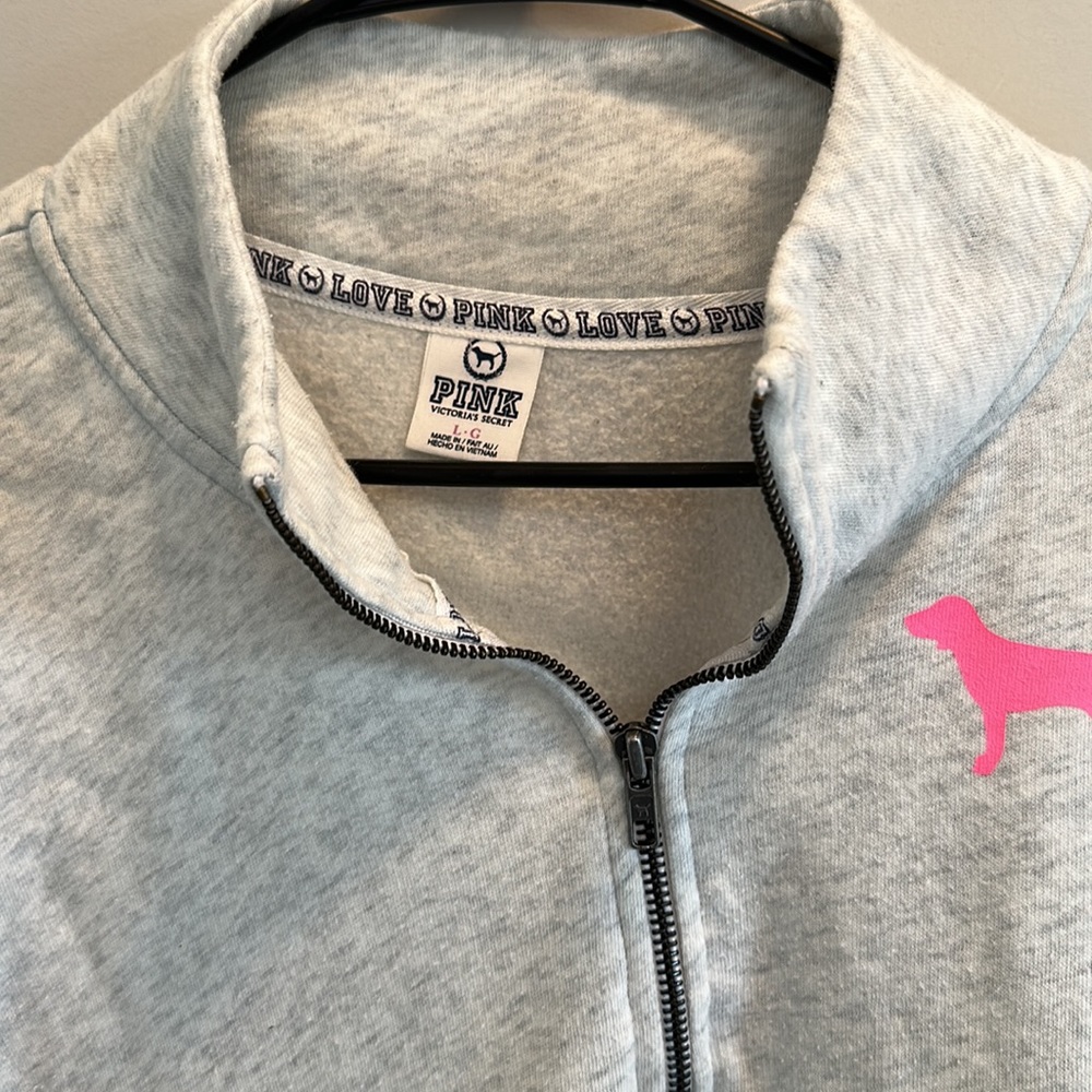 Pink quarter zip - Picture 2 of 5